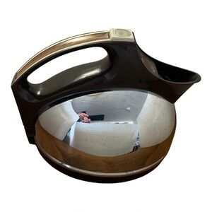 RARE VTG BRANDED BOTH Back & Decker AND ALSO General Electric GE Tea Kettle Pot